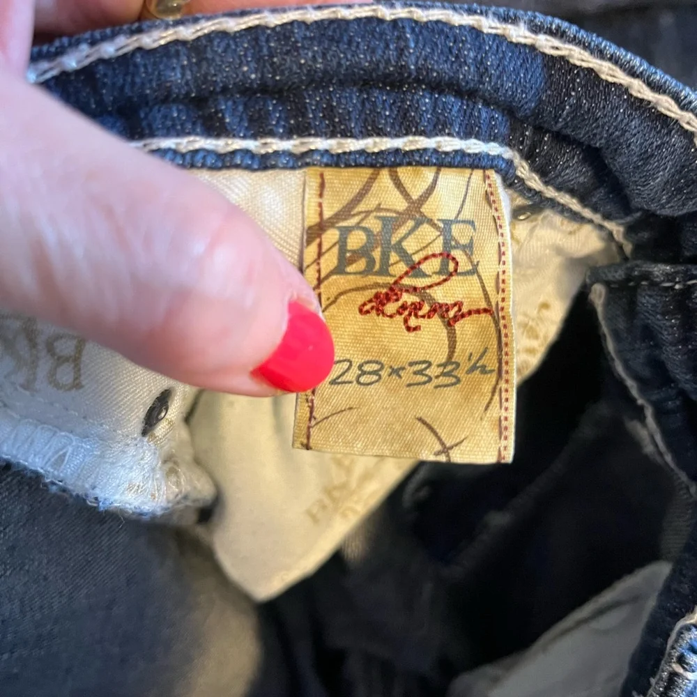 EUC BKE DREW MID RISE STRETCH 28/33.5 - Picture 7 of 8